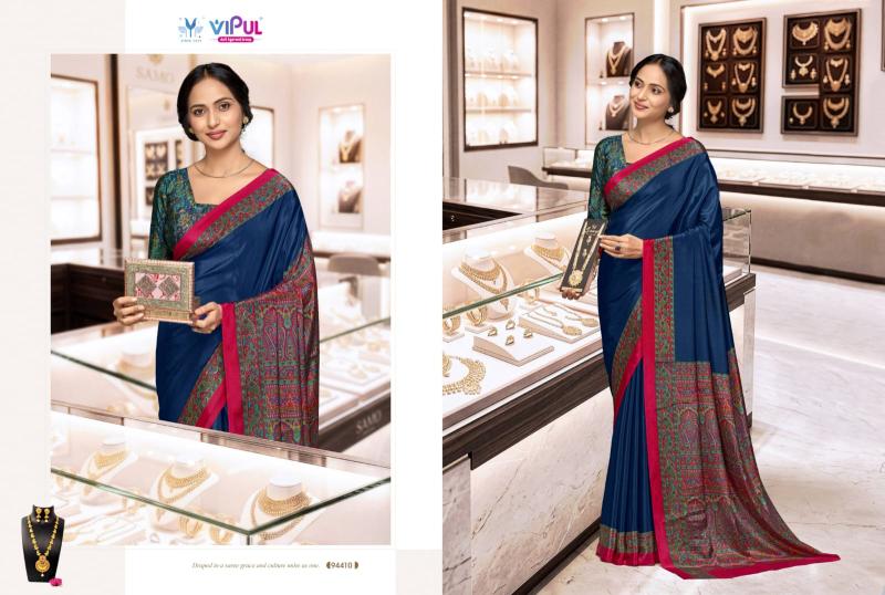 Vipul smart silk vol.07 wholesale sarees for business  - wholesale export